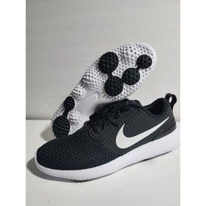 New Nike Roshe G Men's Size 9 Black White Golf  Spikeless Shoes CD6065 001